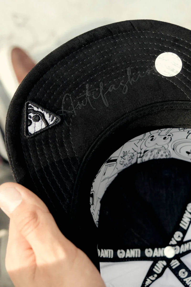 GORRA PLANA ANTIFASHION SNAPBACK BASEBALL MARINO