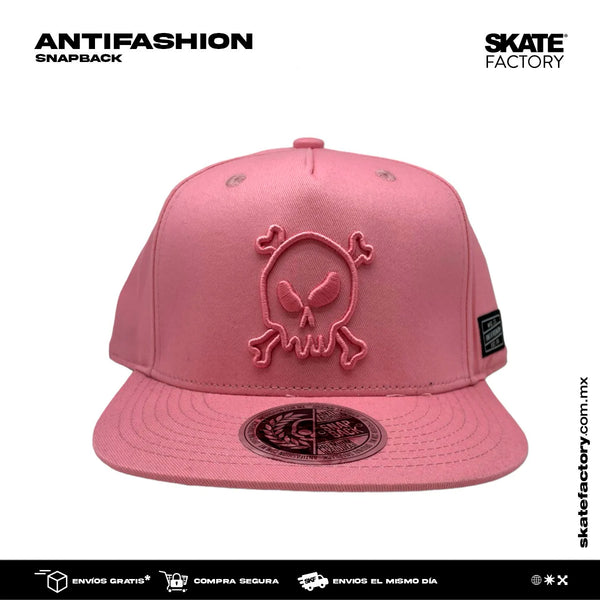 GORRA PLANA ANTIFASHION SNAPBACK TOON ROSA