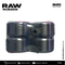 RUEDAS TRICOLOR RAW NEGRAS