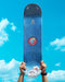 TABLA PARA SKATEBOARDING TRICOLOR ROTULISTA VETERANO