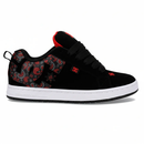 DC SHOES COURT GRAFFIK NEGRO ROJO