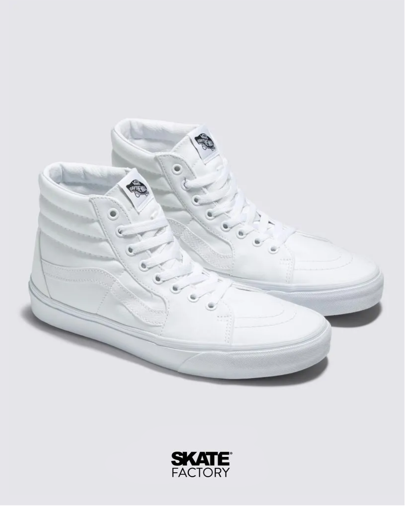 VANS TENIS UNISEX SK8 HI BLANCO