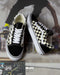 VANS UNISEX OLD SKOOL TENIS TEXTURA AJEDREZ B&W