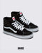 VANS TENIS UNISEX SK8 HI NGRO-BCO