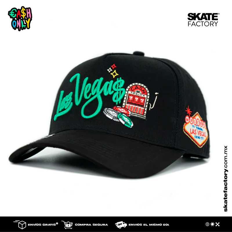 GORRA PLANA CASH ONLY VEGAS