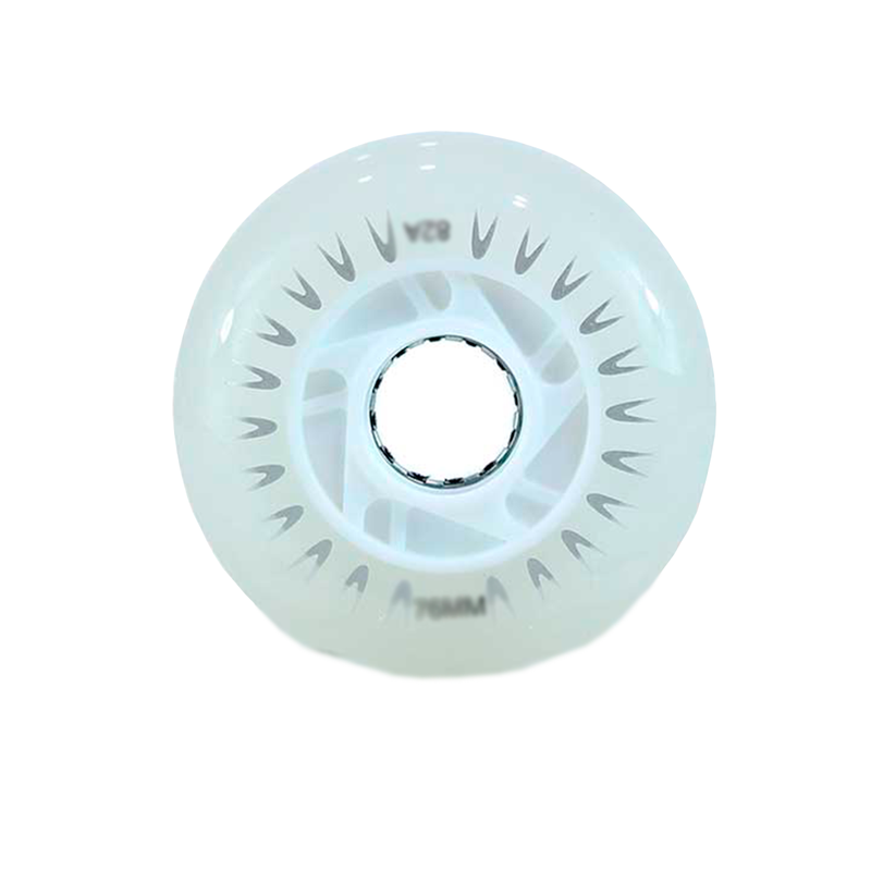 RUEDAS PARA PATINES SET DE 4PZ CON LUCES BLANCA BLAZER