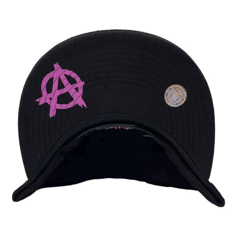 GORRA PLANA ANTIFASHION SNAPBACK PUNK NEGRO