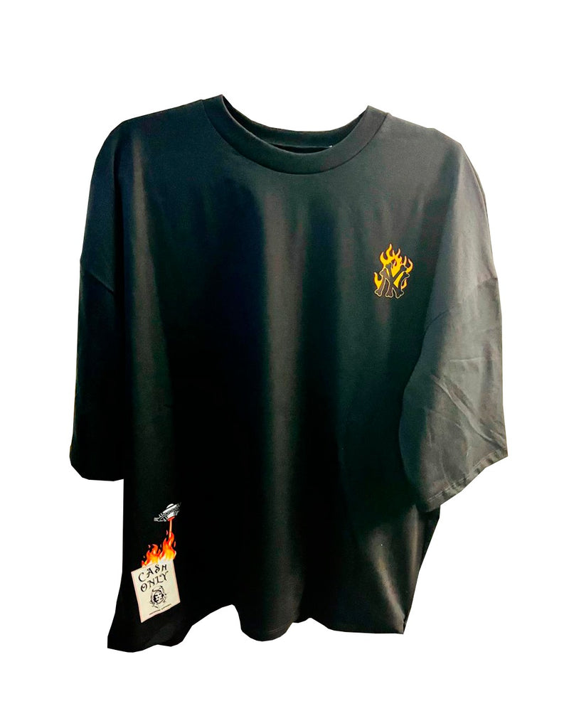 PLAYERA CASH ONLY OVERSIZE NEW YORK