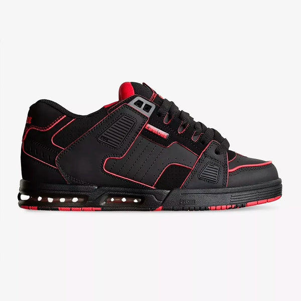 GLOBE TENIS CABALLERO SABRE ROJO NEGRO
