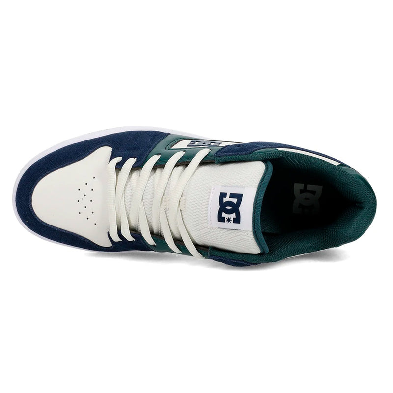 DC SHOES MANTECA 4 CABALLERO AZUL VERDE BLANCO