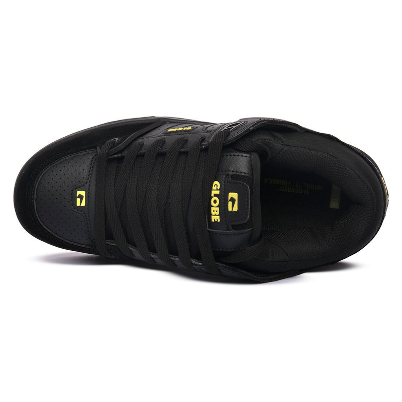 GLOBE TENIS CABALLERO FUSION NEGRO AMARILLO
