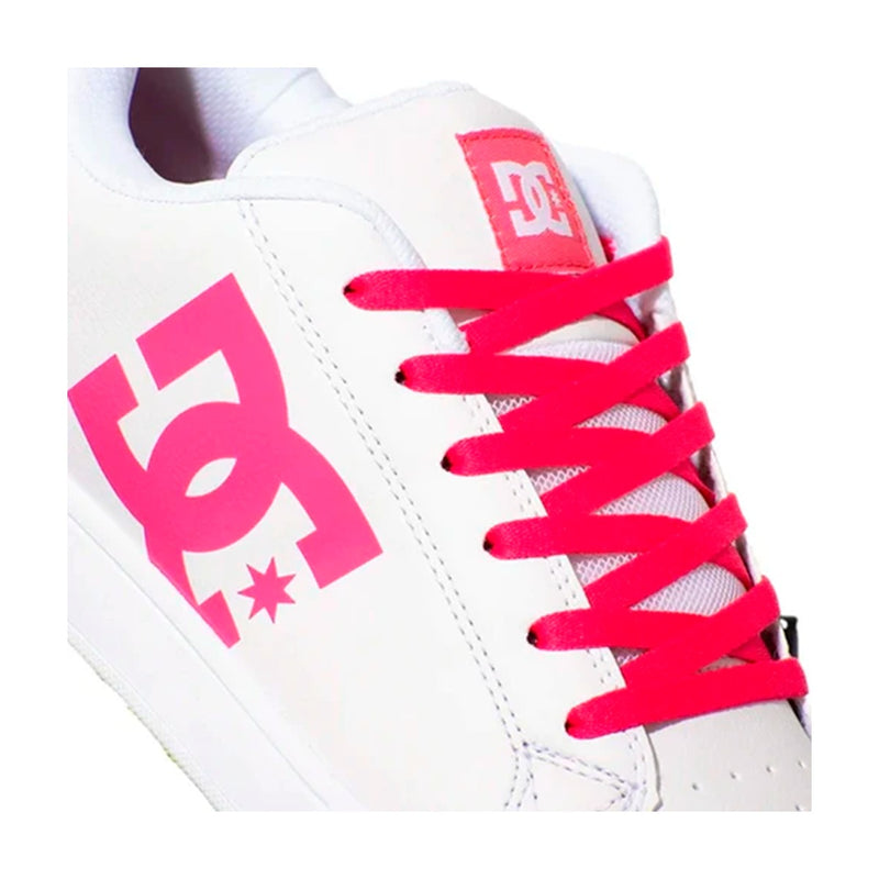 DC SHOES DAMA GAVELER TENIS BLANCO ROSA (ROB)