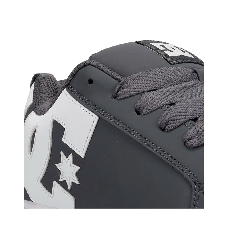 TENIS DC SHOES COURT GRAFFIK GRIS BLANCO