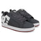TENIS DC SHOES COURT GRAFFIK GRIS BLANCO