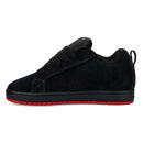 TENIS DC SHOES COURT GRAFFIK NEGRO ROJO