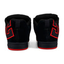 TENIS DC SHOES COURT GRAFFIK NEGRO ROJO