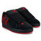 TENIS DC SHOES COURT GRAFFIK NEGRO ROJO