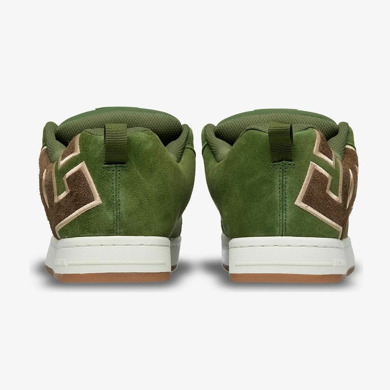 TENIS DC SHOES COURT GRAFFIK VERDE OLIVO