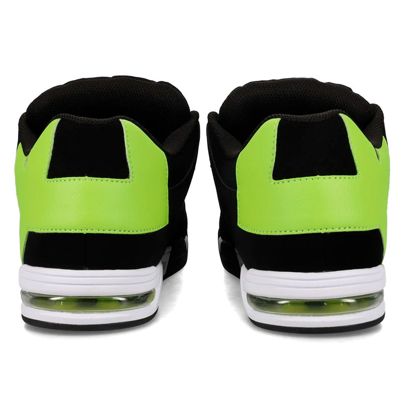TENIS DC SHOES CABALLERO COMMAND NEGRO VERDE