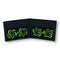 CARTERA PARA HOMBRE ANTIFASHION NEGRO VERDE