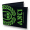 CARTERA PARA HOMBRE ANTIFASHION NEGRO VERDE