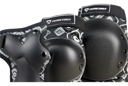 KIT DE PROTECCIONES FLYING EAGLE COBET NEGRAS