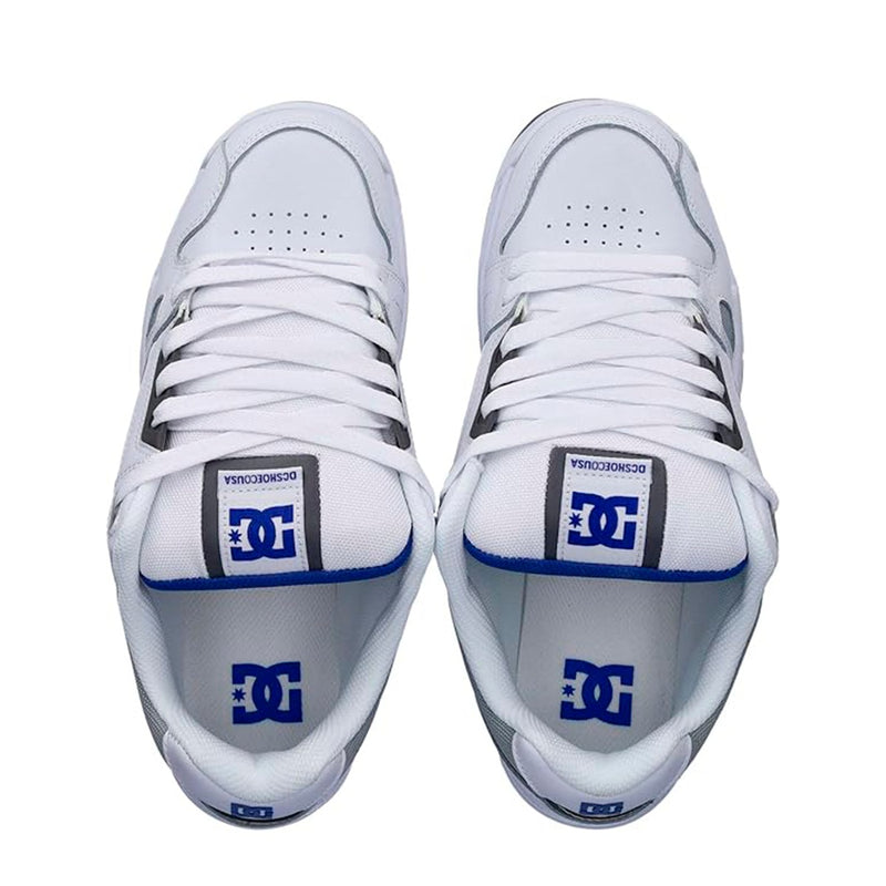 TENIS DC SHOES CABALLERO STAG BCO AZUL