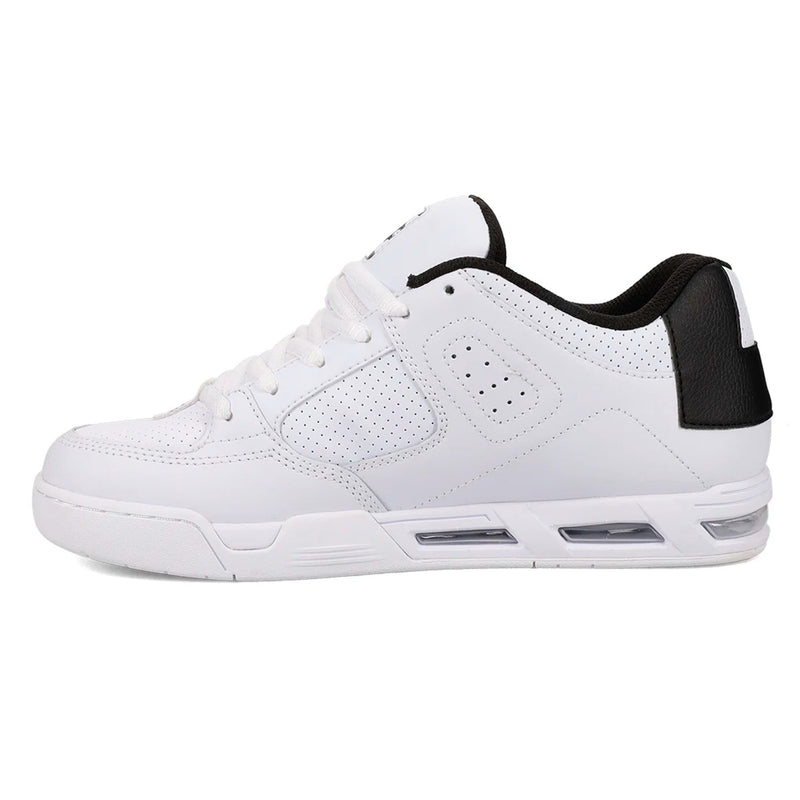 TENIS DC SHOES CABALLERO COMMAND BLANCO NEGRO