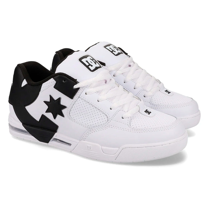 TENIS DC SHOES CABALLERO COMMAND BLANCO NEGRO