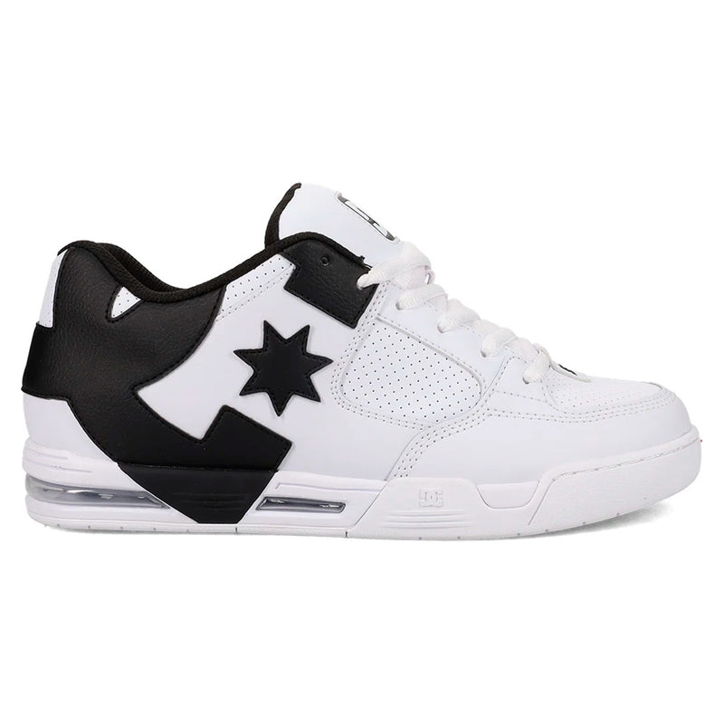 TENIS DC SHOES CABALLERO COMMAND BLANCO NEGRO