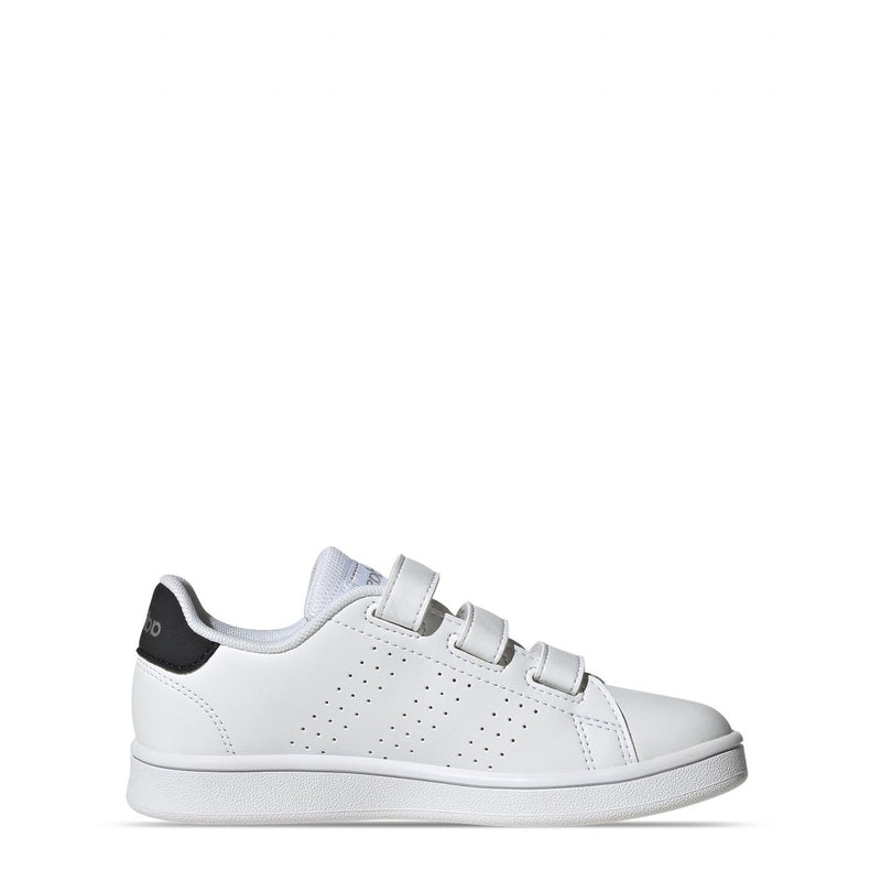 TENIS ADIDAS PREESCOLAR ADVANTAGE BLANCO NEGRO