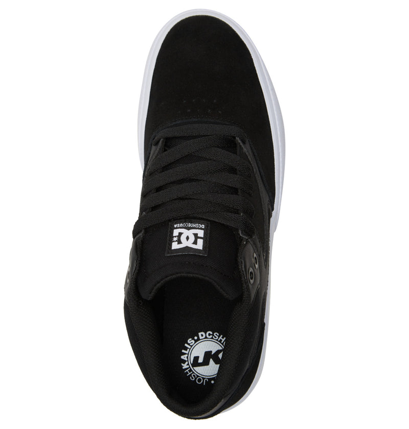 TENIS BOTA MEDIA DC SHOES KALIS VULC NEGRO