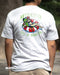 PLAYERA MANGA CORTA ANTIFASHION BCO ROJO