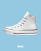 CONVERSE BOTA PLATAFORMA HI BLANCO PIEL