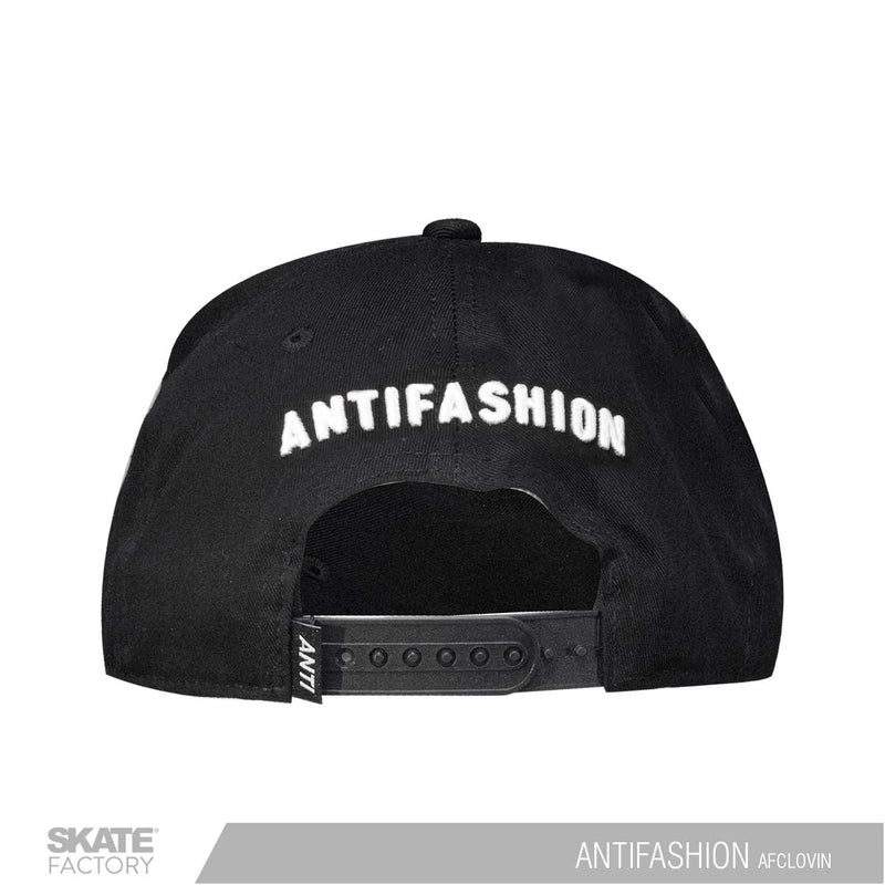 GORRA PLANA ANTIFASHION CLOVIN NEGRO