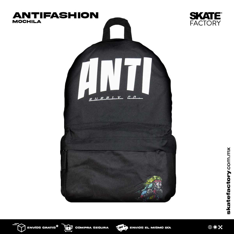 MOCHILA ESCOLAR ANTIFASHION ANTI-THRASH NGO VARIOS