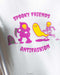 PLAYERA ANTIFASHION SPOOKY BLANCO