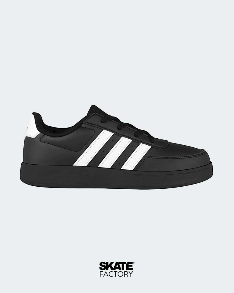 TENIS ADIDAS MUJER BREAKNET CASUAL EN COLOR NEGRO Y BLANCO