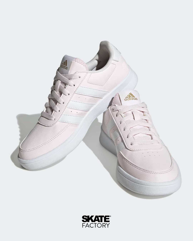 TENIS ADIDAS MUJER BREAKNET 2.0 EN COLOR ROSA CON BLANCO