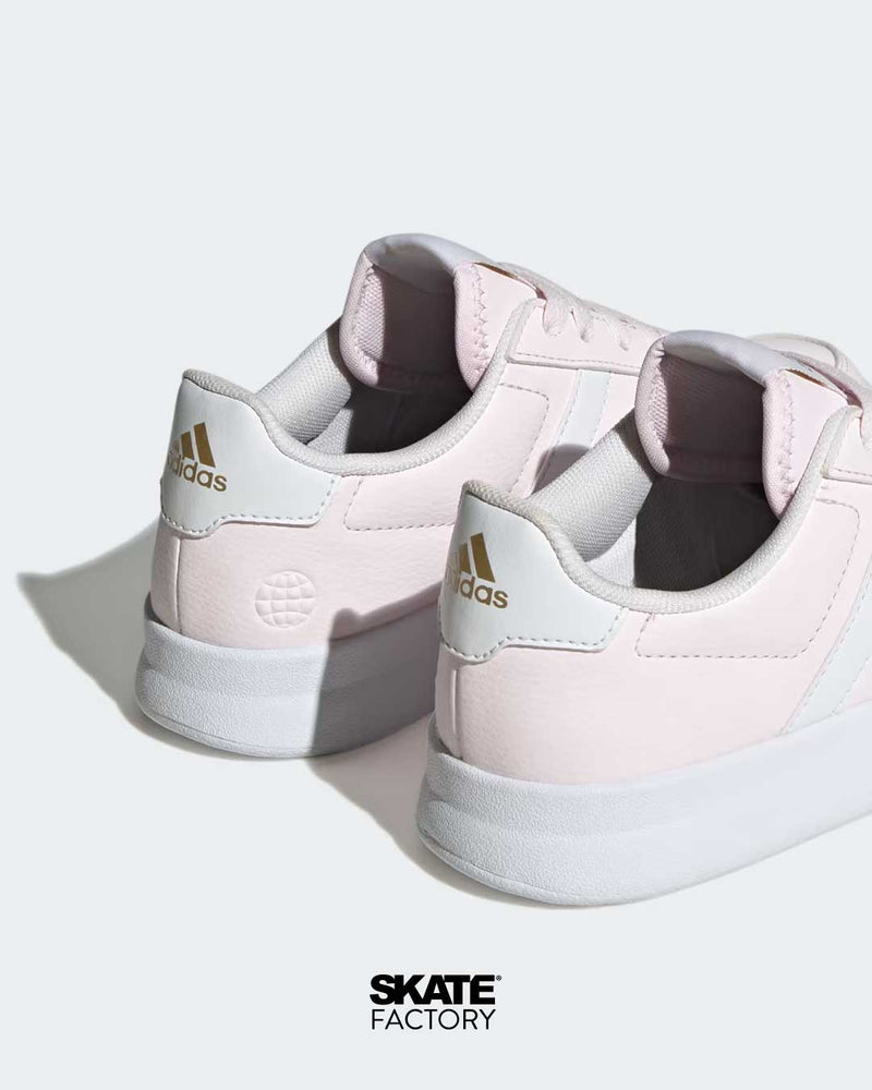 TENIS ADIDAS MUJER BREAKNET 2.0 EN COLOR ROSA CON BLANCO