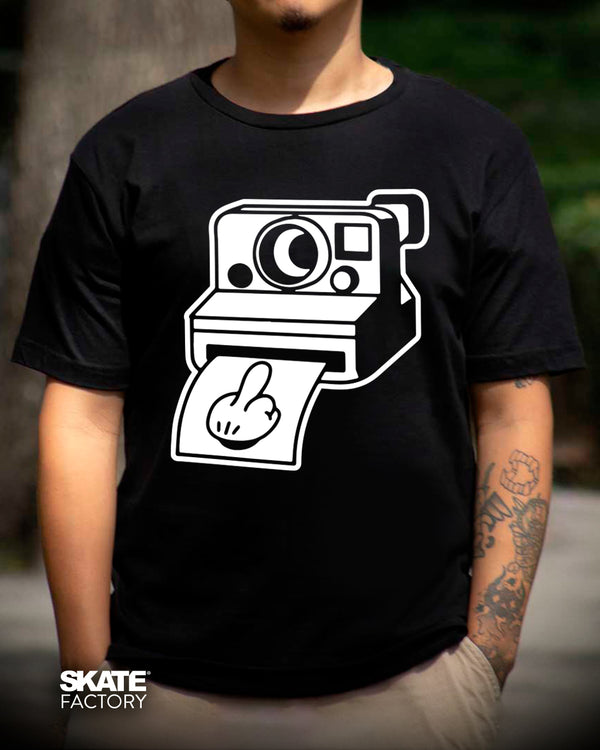 PLAYERA RIDER PHOTO COOL NEGRO