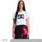 PLAYERA CROP DC SHOES DAMA BCO