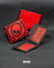 CARTERA PARA HOMBRE PIEL LOGO ANTIFASHION ROJO