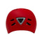CASCO ROJO CON TRASERA LED