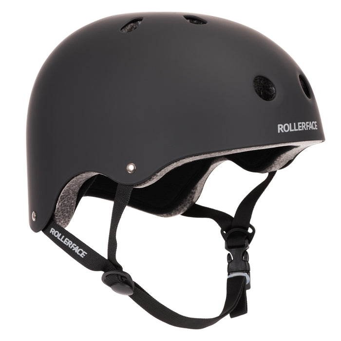 CASCO ROLLER FACE NEGRO