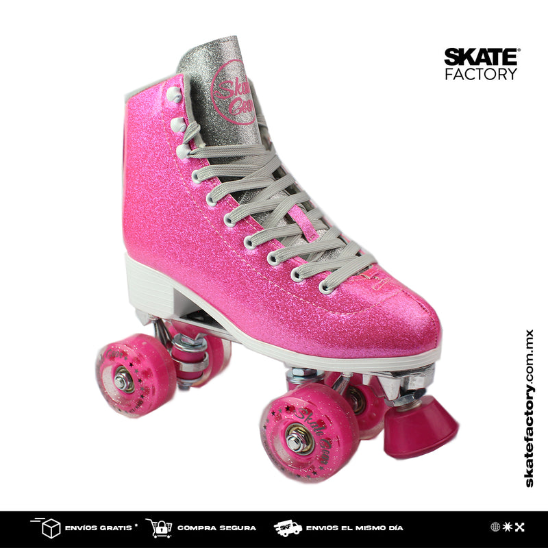 PATINES QUADS ROSA CLÁSICOS BLAZER