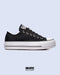 CONVERSE PLATAFORMA NEGRO TEXTIL PARA DAMA