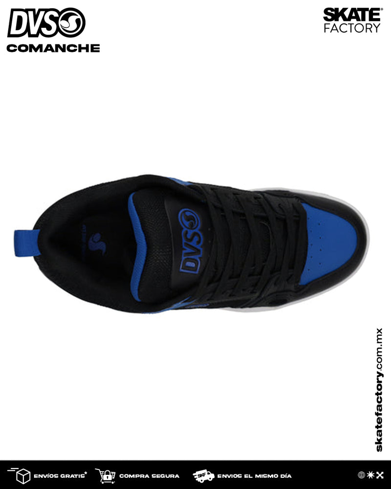 DVS TENIS CABALLERO NEGRO AZUL