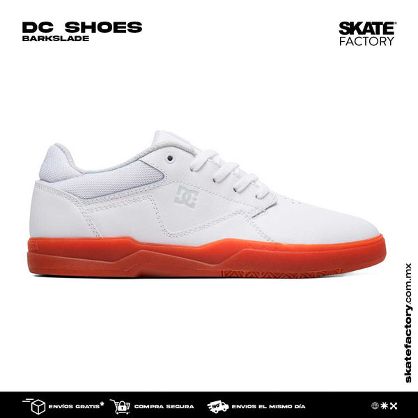 DC SHOES BARKSDALE TENIS SKATE CABALLERO BLANCO