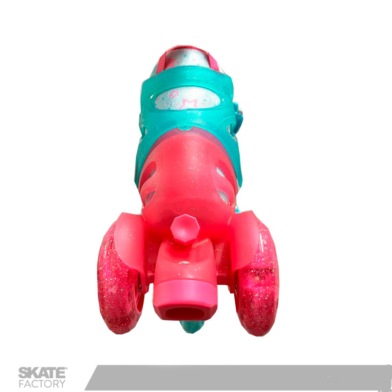 PATIN ENTRENADOR PARA NIÑA BLAZER INCLUYE PROTECCIONES ROSA